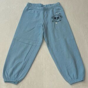 JUSTICE Girl’s Reversible Athletic Sweatpants Joggers w/ Drawstring -blue size 8